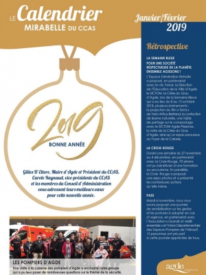 Calendrier Mirabelle