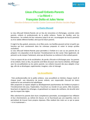 charte d'accueil LAEP 2025