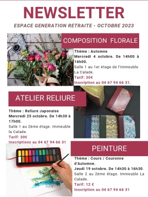 NEWSLETTER OCTOBRE 2023