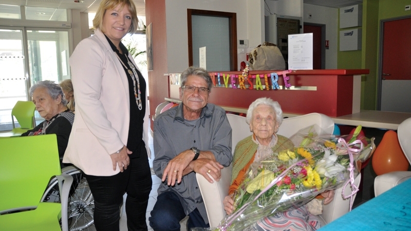 Madeleine Reboul a fêté ses 105 ans !