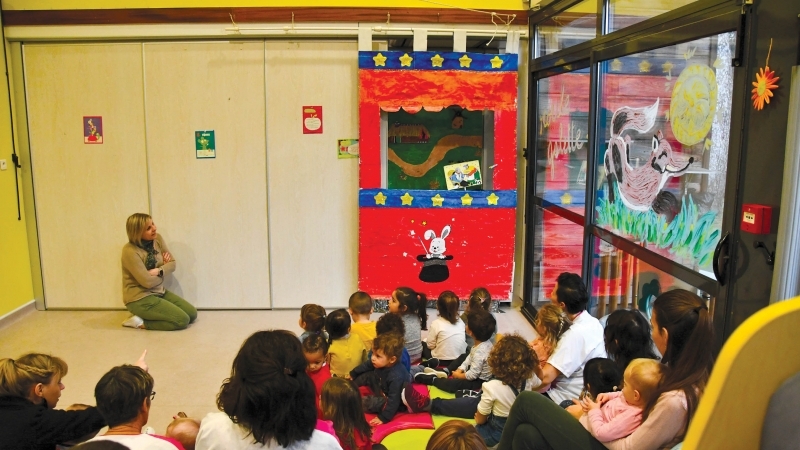 Animations et galettes à la crèche de La Genouillade