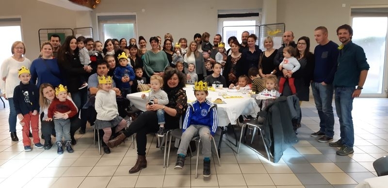 galette des rois des enfants du RAM territoire d'Agde