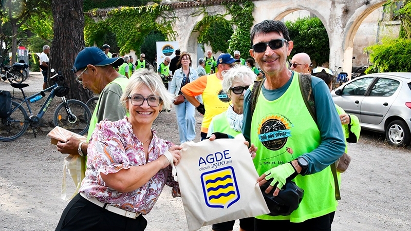 Agde, ville étape du défi « Faut pas crever »