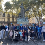 Marche Bleue avec les enfants de la Crèche de Françoise DOLTO