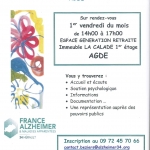 PERMANENCES FRANCE ALZHEIMER