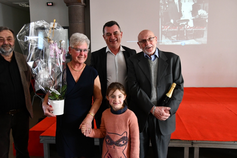L'amour avec un grand A célébré  à l'occasion de la Cérémonie des Noces d'Or