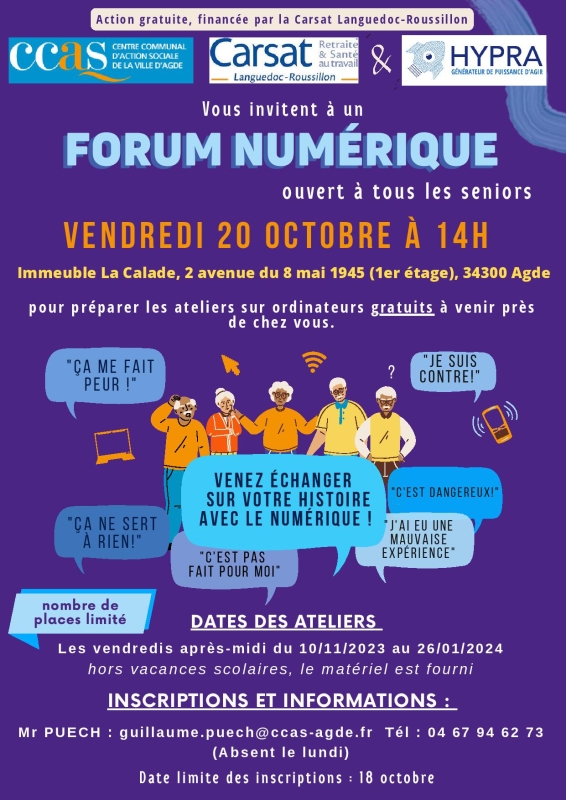 HYPRA  -  ATELIERS NUMERIQUES POUR SENIORS