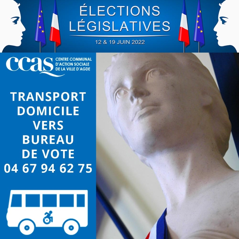 Élections Législatives : dispositif de transport pour les personnes à mobilité réduite