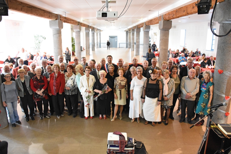 Une belle cérémonie des Noces d’Or pour les aînés d’Agde