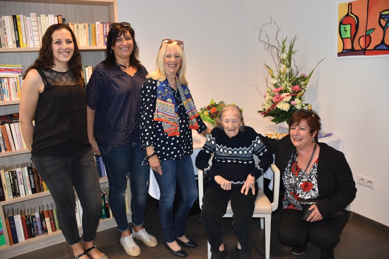 Odette Lematte a fêté ses 100 ans