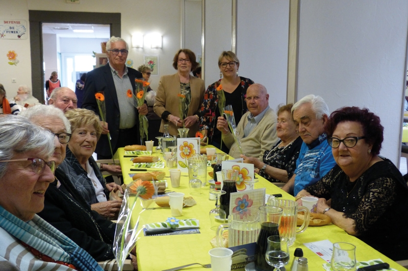 Repas de printemps pour nos aînés