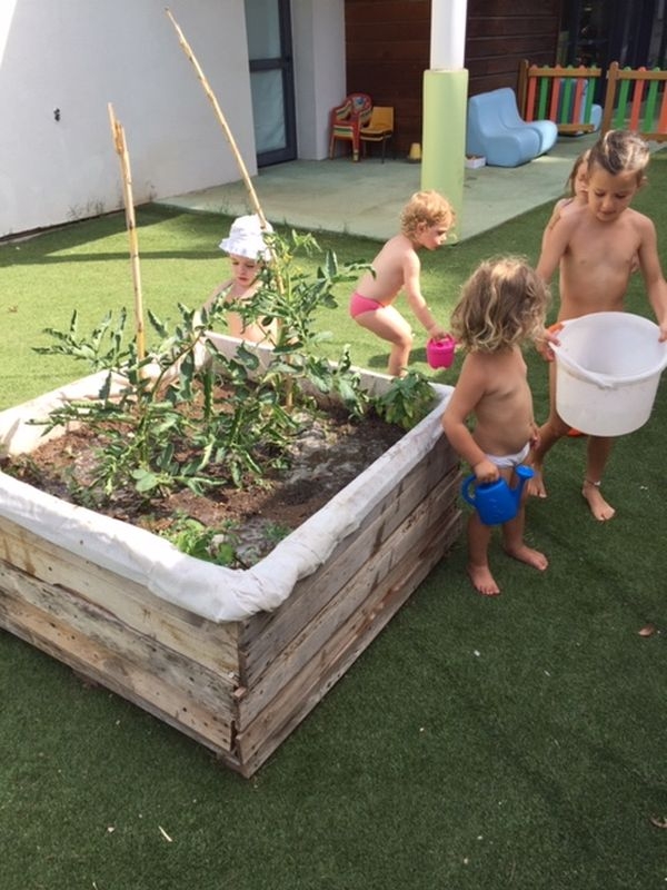 Rencontre intergénérationnelle autour du jardinage