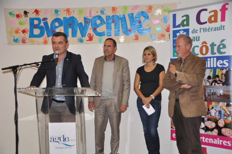 Inauguration de la crèche Center Saint-André